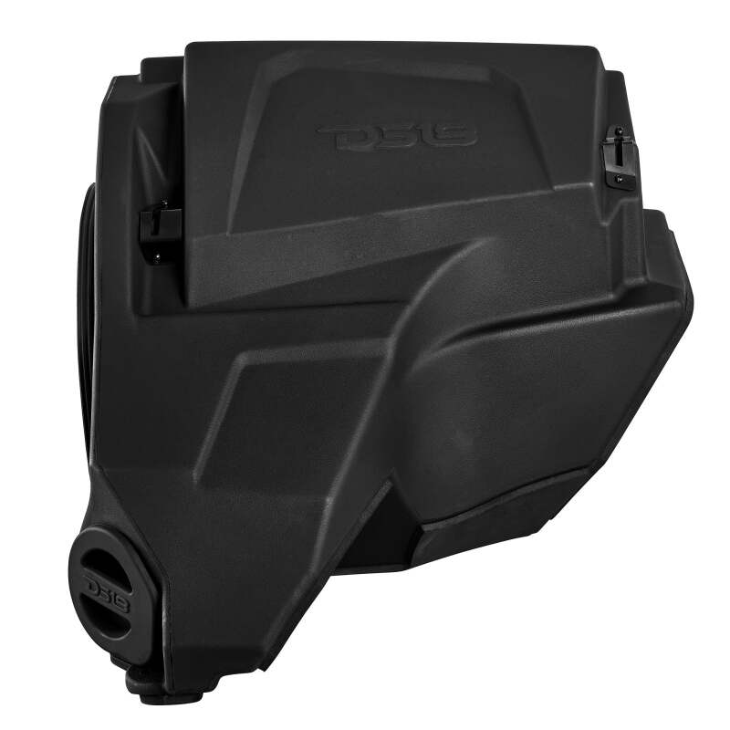 DS18 Polaris RZR Glove Box Enclosure with 10in Carbon Fiber Subwoofer Included 600 Watts RMS