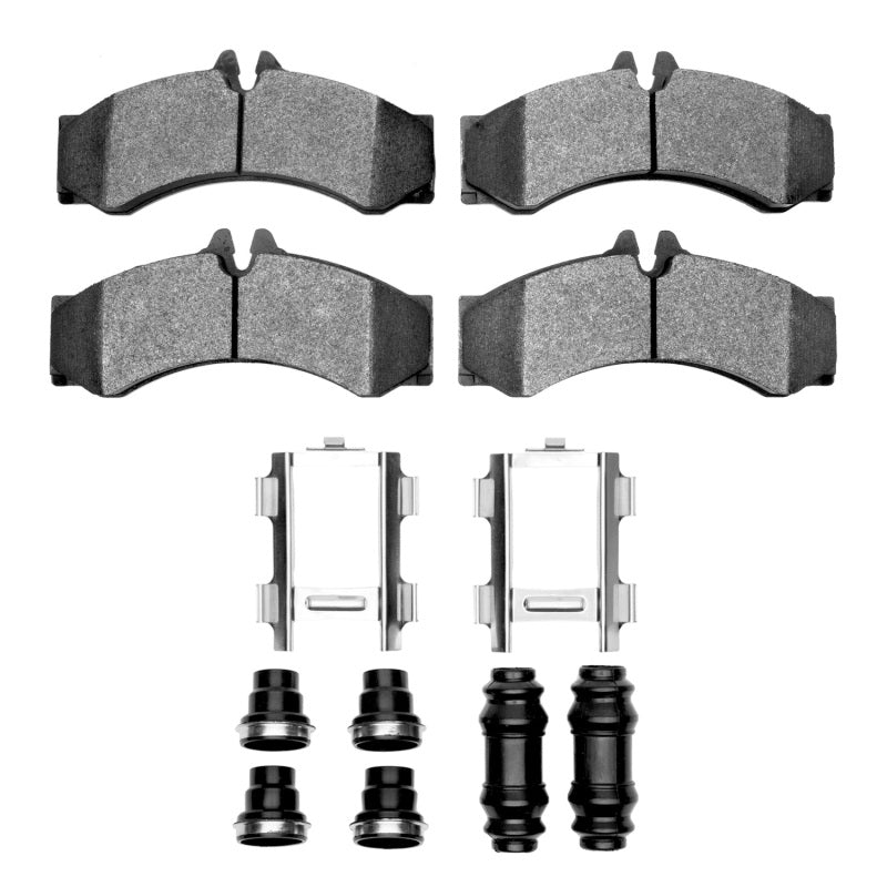 R1 Concepts R1 02-06 Dodge Sprinter 2500 Front/Rear Semi Met Pads & Hardware Kit