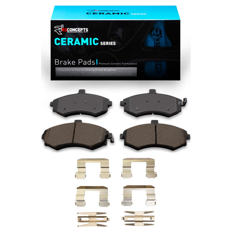 R1 Concepts R1 02-05 Hyundai Elantra Front Ceramic Pads & Hardware Kit