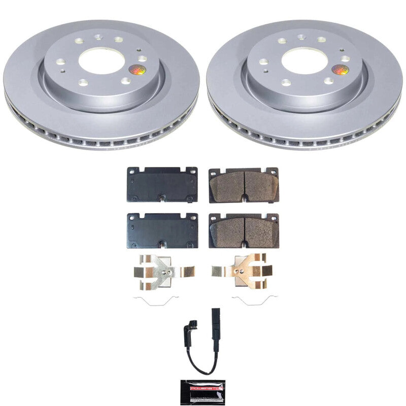PowerStop Power Stop 23-24 Chevrolet Colorado Front Z17 Coated Brake Kit