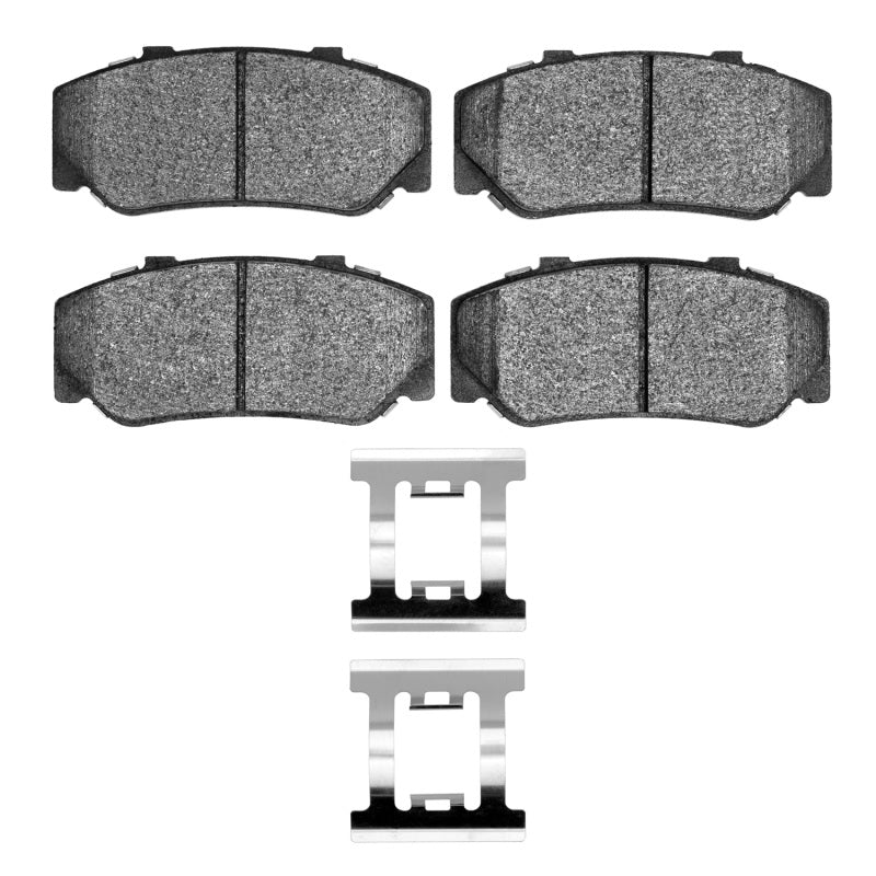 DFC 82-87 Volvo 760 Series/780/740/745 Front 5000 Advanced Semi Metallic Brake Pads and Hardware Kit