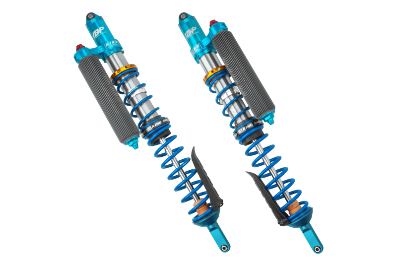 King Shocks Can Am Maverick R 3.0 Rear Coilover w/ Adj & Finned Res. Mid-Port Swivel