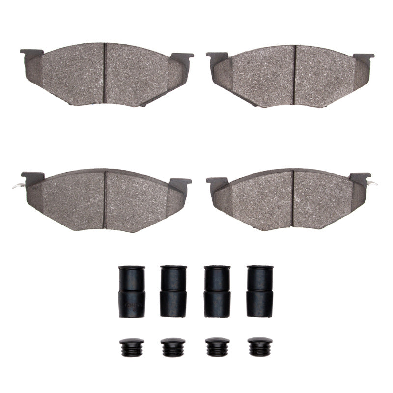DFC 87-88 Dodge Caravan Front 4000 HybriDynamic Brake Pads and Hardware Kit