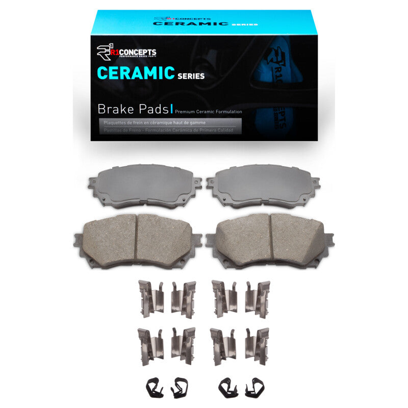 R1 Concepts R1 2014-2021 Mazda 6 Front R1 Ceramic Pads & Hardware Kit