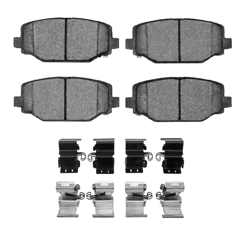 R1 Concepts R1 12-20 Chrysler Town & Country Rear Euro Ceramic Pads & Hardware Kit