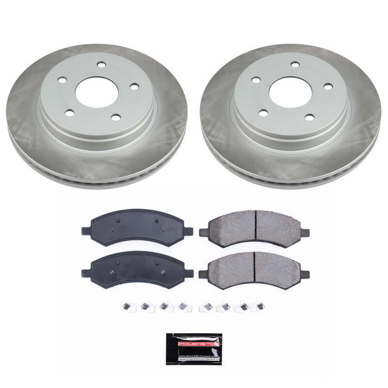 PowerStop Power Stop 19-22 Ram 1500 Classic Front Semi-Coated Rotor Kit