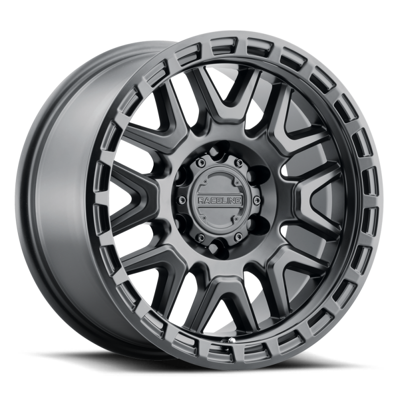 Raceline 953B Krank Wheel 20x9 / 8x170 BP / 0mm Offset / 5mm BS - Satin Black