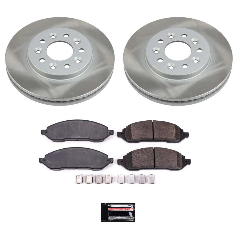 PowerStop Power Stop 04-07 Mercury Monterey Front Semi-Coated Rotor Kit