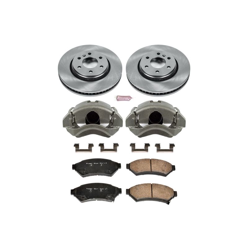 PowerStop Power Stop 06-07 Saturn Relay Front Autospecialty Kit w/Cals
