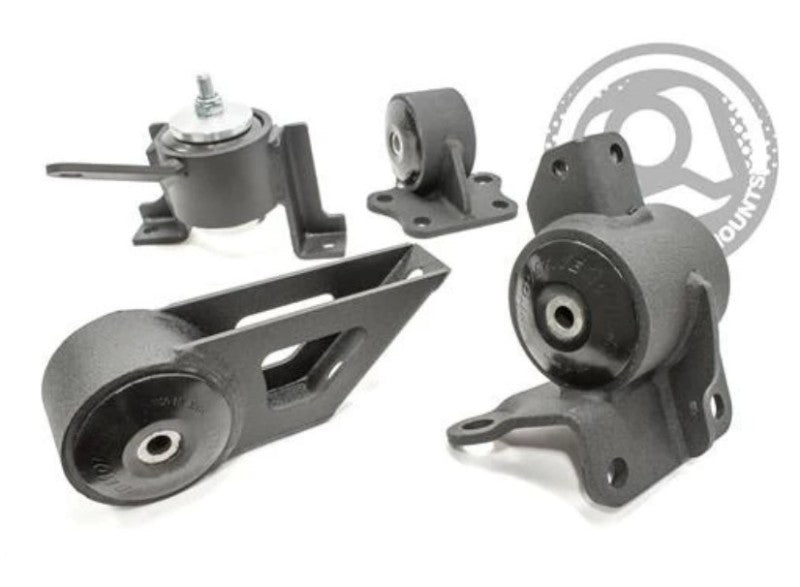 Innovative Mounts Innovative 05-12 Lotus ELISE/EXIGE 2ZZ Black Steel Mounts 85A Bushings