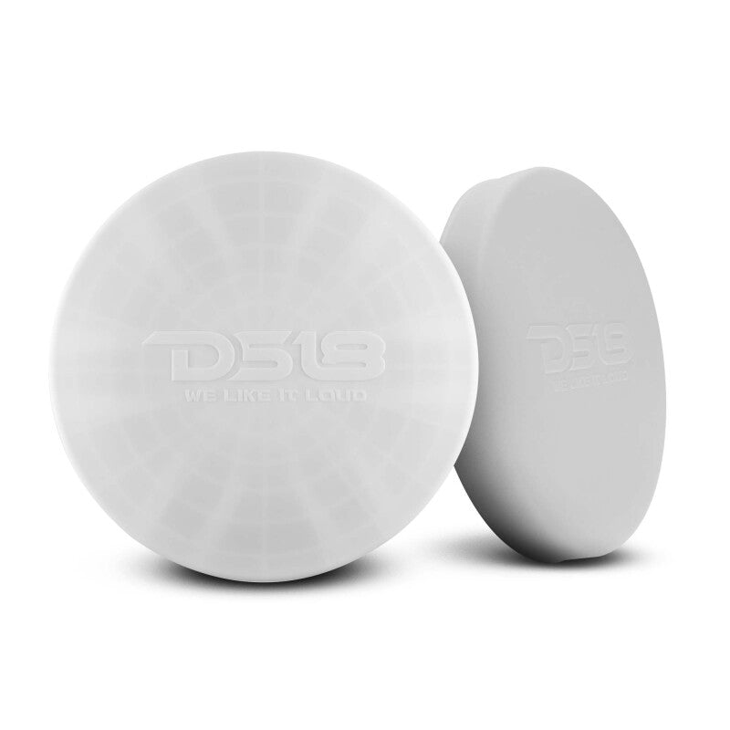 DS18 Marine Speaker Silicone Cover 10in For All Towers Speakers and Subwoofers White