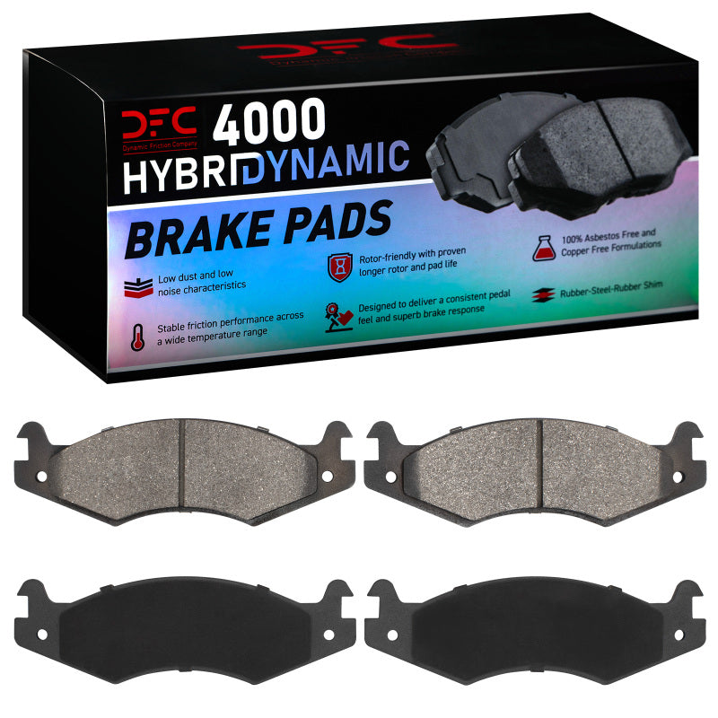 DFC 92-06 Hummer H1 Front/Rear 4000 Hybridynamic Brake Pads