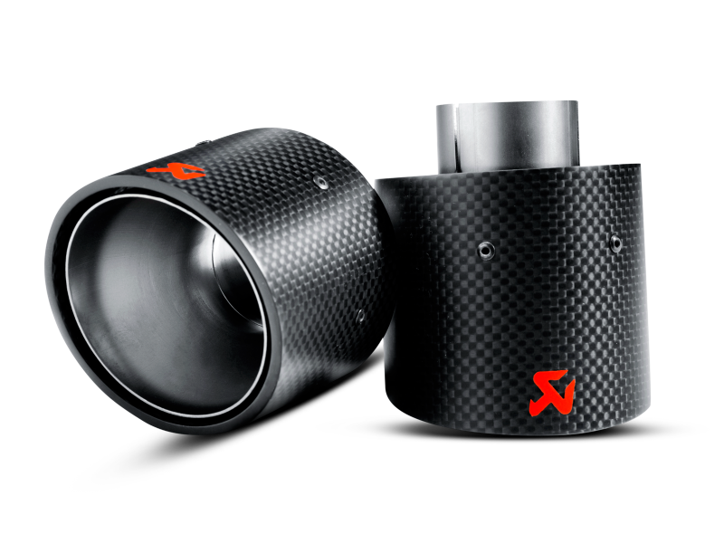 Akrapovic Akrapovic 07-14 MINI Cooper S (R56) / Cooper S Cabrio (R57) Tail Pipe Set (Carbon)