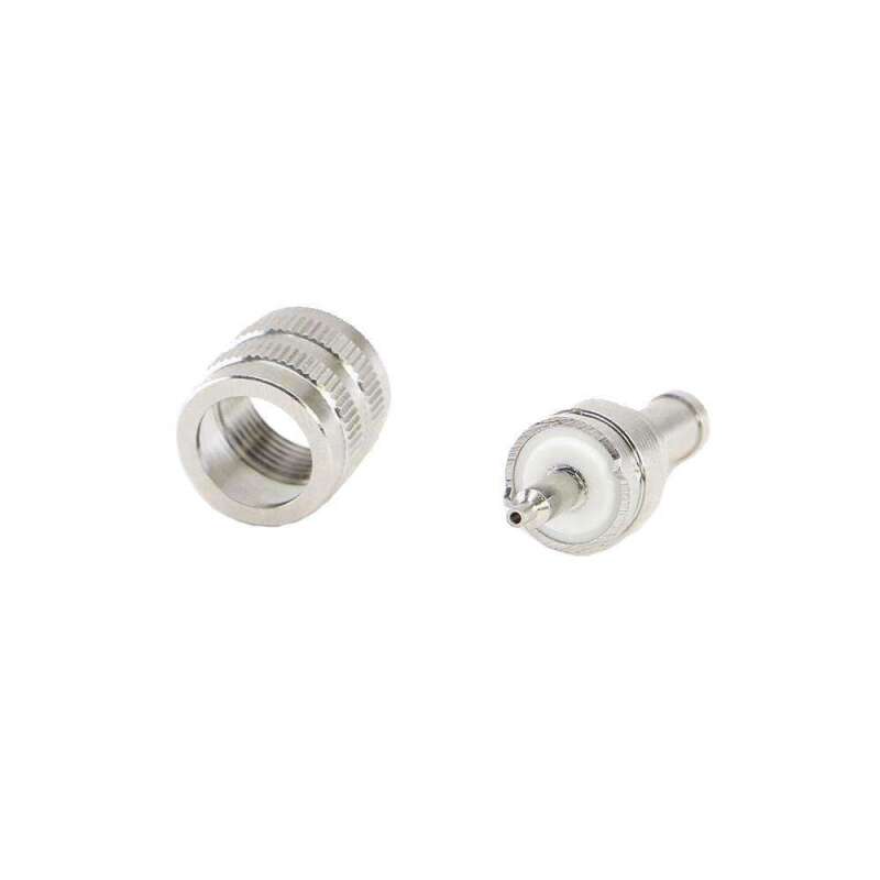 Rugged Radios Crimp On Male PL-259 UHF Connector for Rugged RG58 Cable