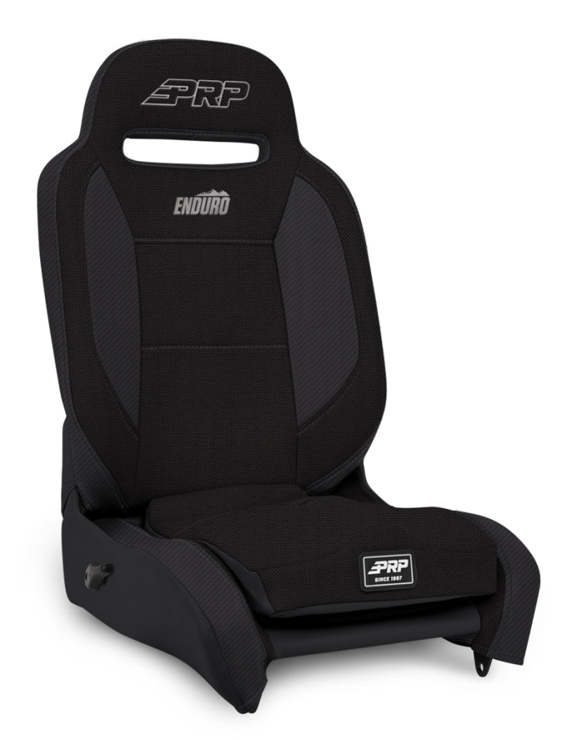 PRP Seats PRP Enduro Elite Reclining Suspension Seat (Driver Side) - All Black