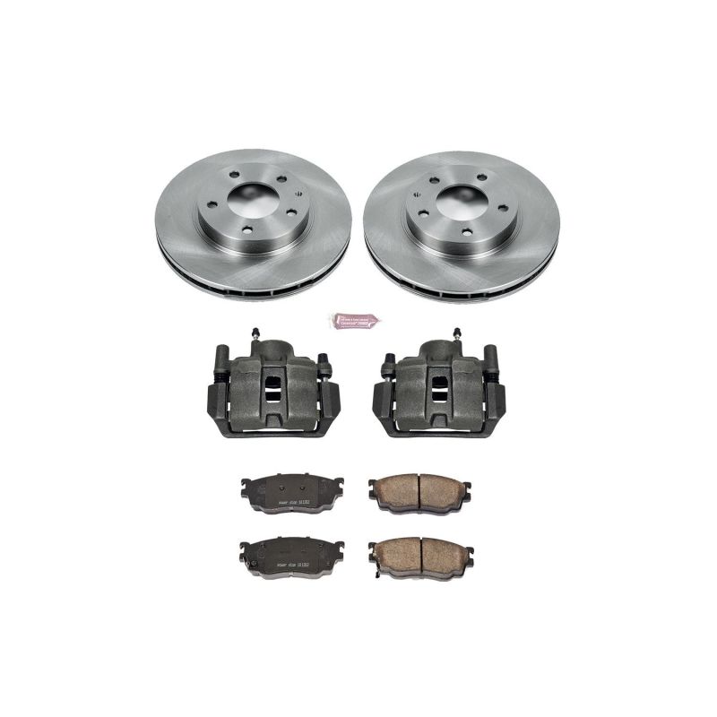 PowerStop Power Stop 98-02 Mazda 626 Front Autospecialty Brake Kit w/Calipers