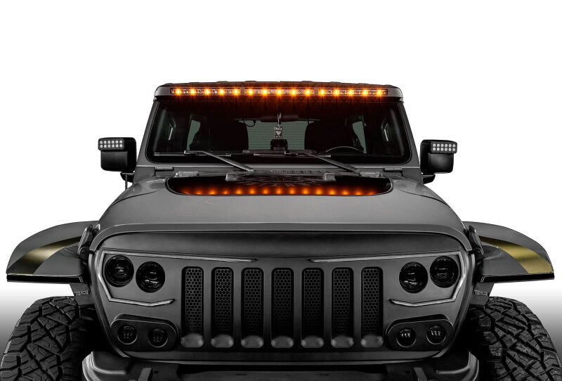 ORACLE Lighting Oracle Jeep Wrangler JL/Gladiator JT Integrated Windshield LED Light Bar System