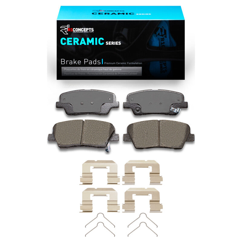 R1 Concepts R1 18-23 Genesis G70 Rear Ceramic Pads & Hardware Kit