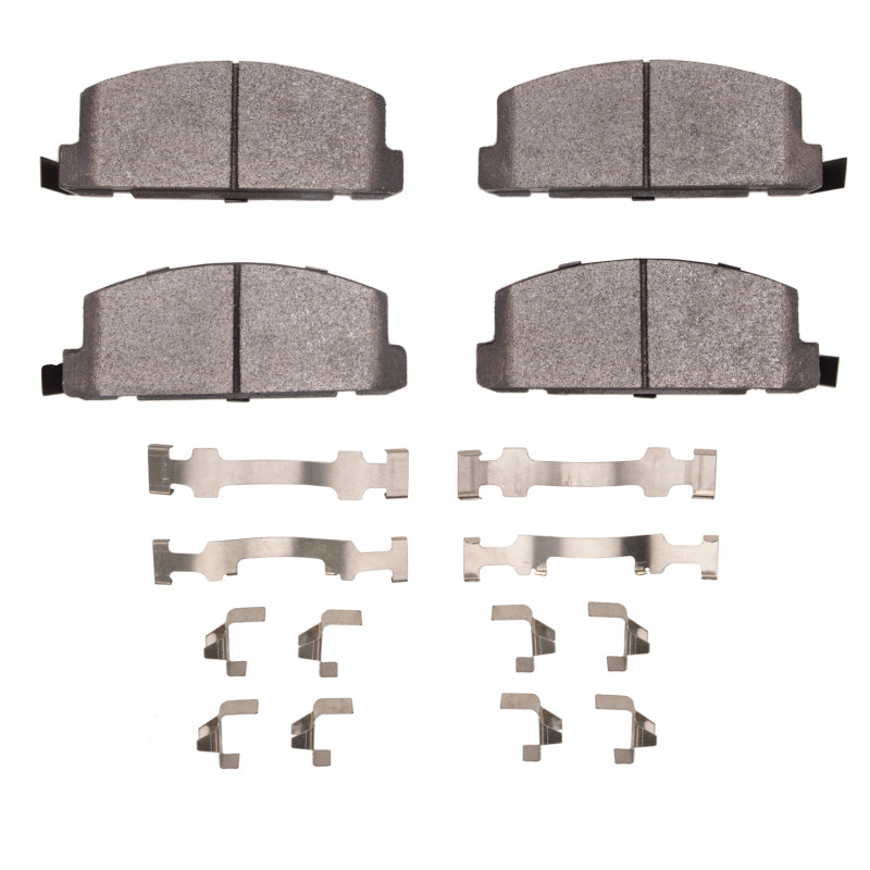 R1 Concepts R1 84-87 Isuzu Trooper Front Semi Met Pads & Hardware Kit