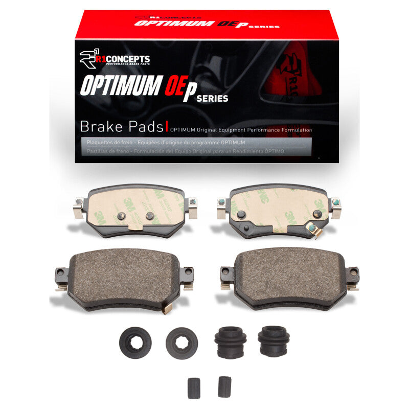R1 Concepts R1 16-21 Mazda 6 Rear Optimum OE Pads & Hardware Kit