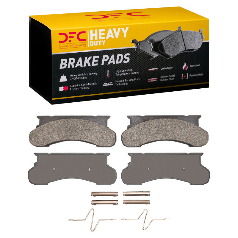 DFC 86-94 Ford E-250 Econoline Front Heavy Duty Pads and Hardware Kit