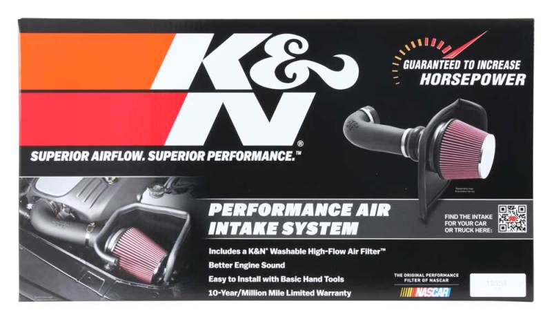 K&N Engineering K&N 19-20 Jeep Cherokee L4-2.4L Performance Air Intake Kit