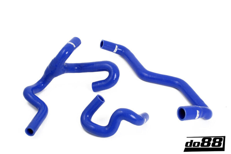 do88 SAAB 9-5 98-10 Heater Hoses for Cars w/Water Valve Blue