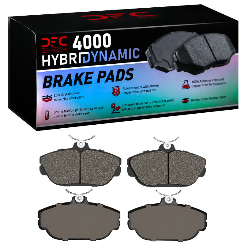 DFC 93-00 Mercury Sable Front 4000 Hybridynamic Brake Pads