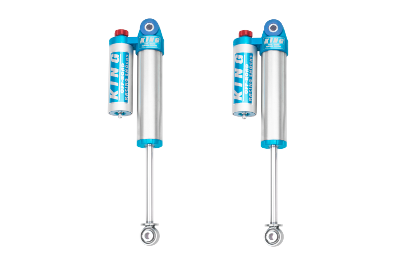 King Shocks 2012+ Isuzu D-Max Rear 2.5 Dia Piggy Hose Reservoir Shock w/Adjuster (Pair)