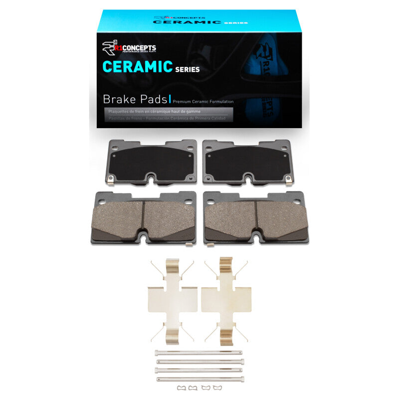 R1 Concepts R1 2019-2025 Cadillac Escalade Front R1 Ceramic Pads & Hardware Kit