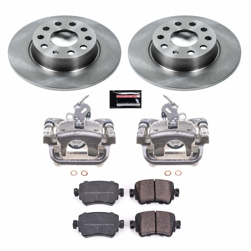 PowerStop Power Stop 18-15 Volkswagen GTI Rear Autospecialty Brake Kit w/Calipers