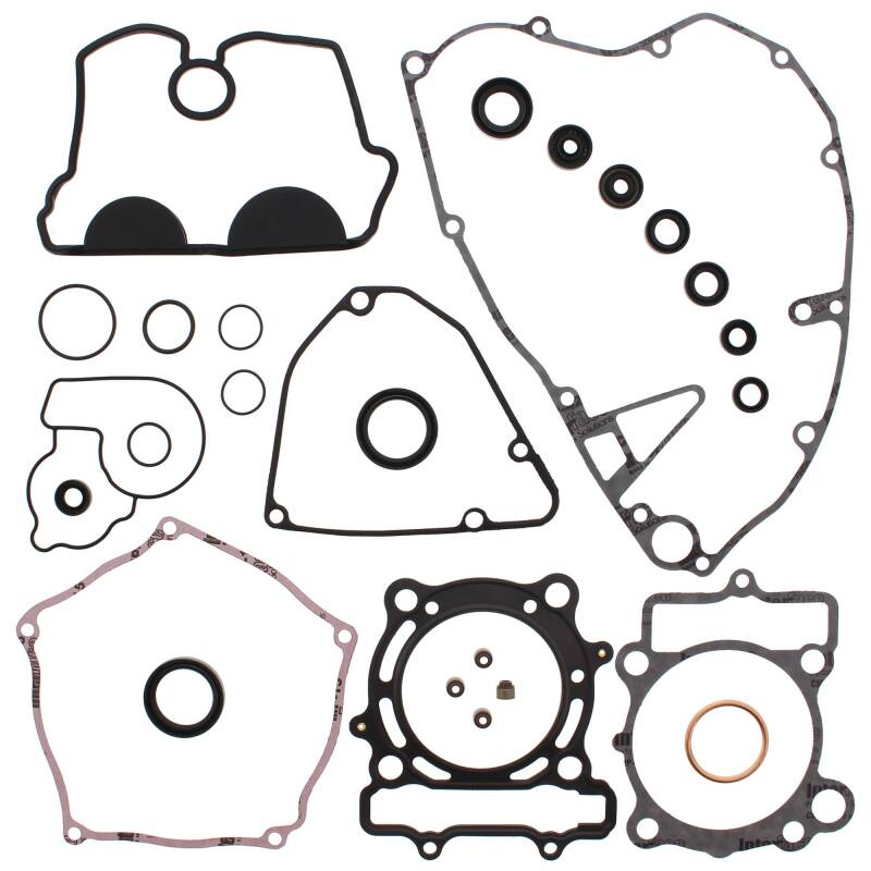Vertex Pistons Vertex Gaskets 06-08 Kawasaki KX250F Complete Gasket Kit w/ Oil Seals
