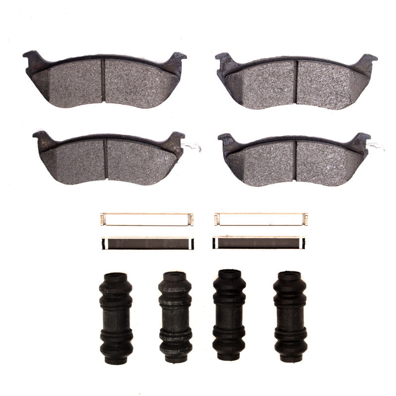 R1 Concepts R1 96-02 Ford Crown Victoria Rear Ceramic Pads & Hardware Kit