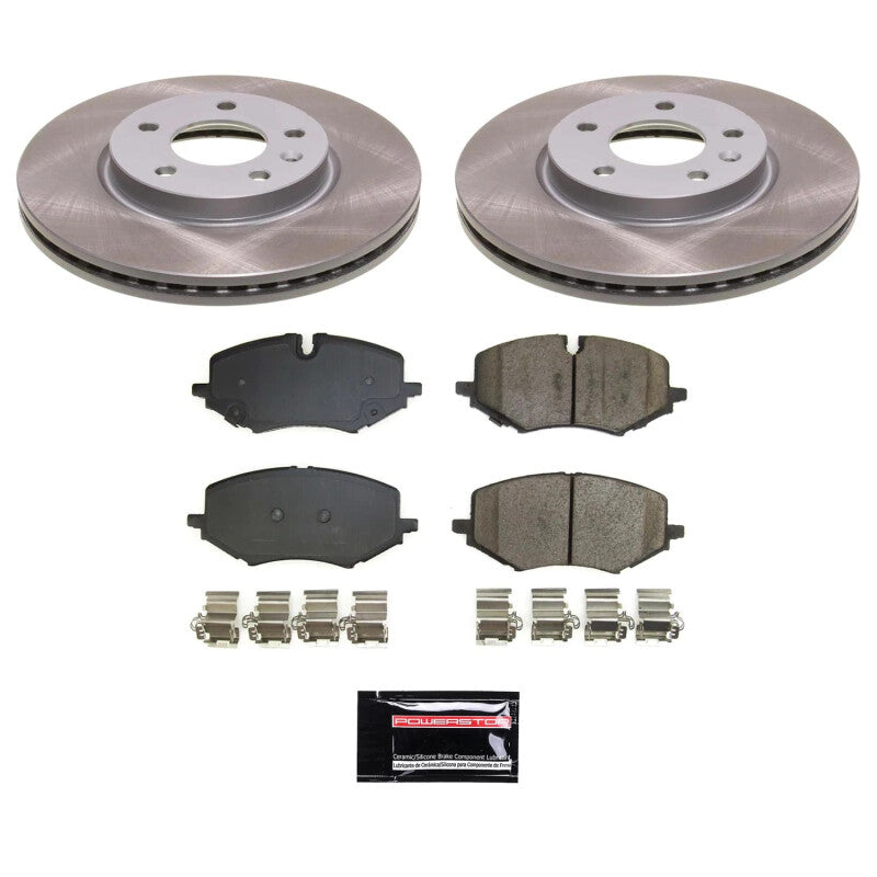 PowerStop Power Stop 21-22 Chevrolet Trailblazer Front Semi-Coated Rotor Kit