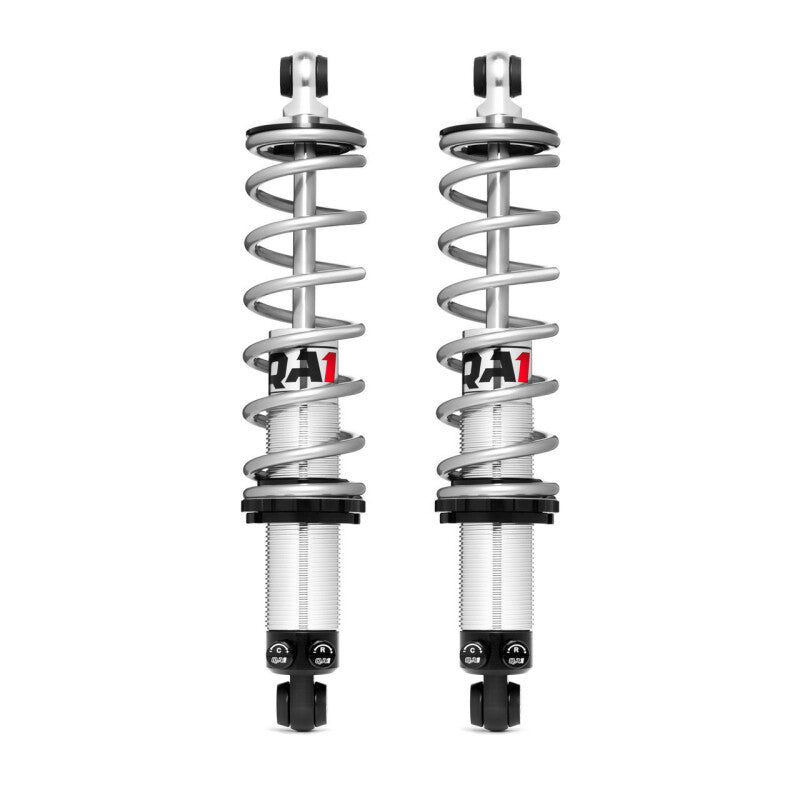 QA1 Proma Star Series Coil-Over Shock Absorber - Single Adj. - 12in - 200lb/in - Silver Spring