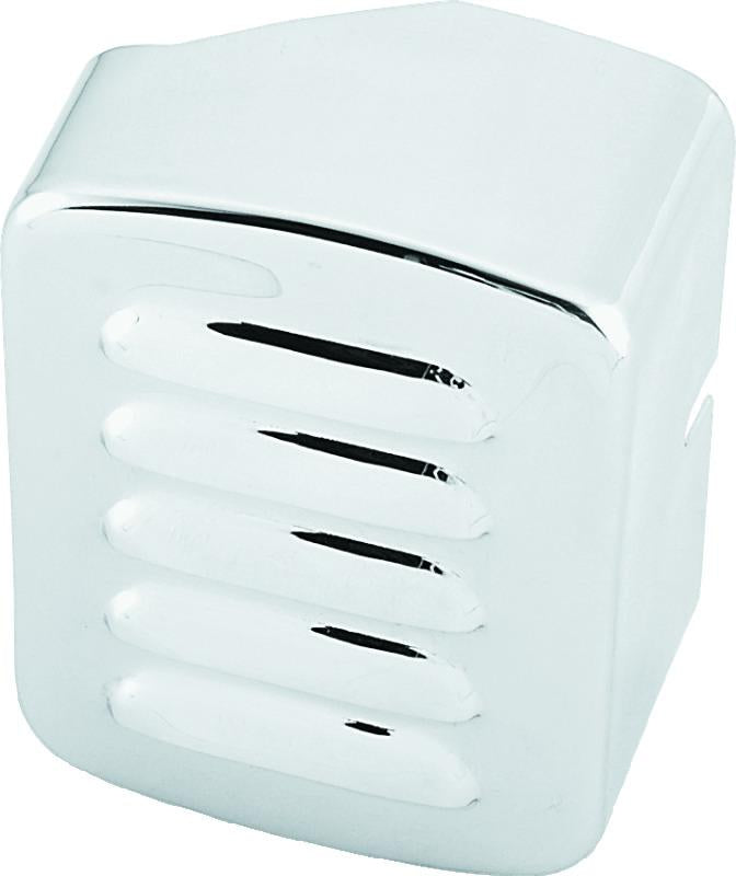 Bikers Choice 65-84 FL 71-86 FX 84-99 Softail Chrome Louvered Coil Cover Replaces H-D 31610-80T