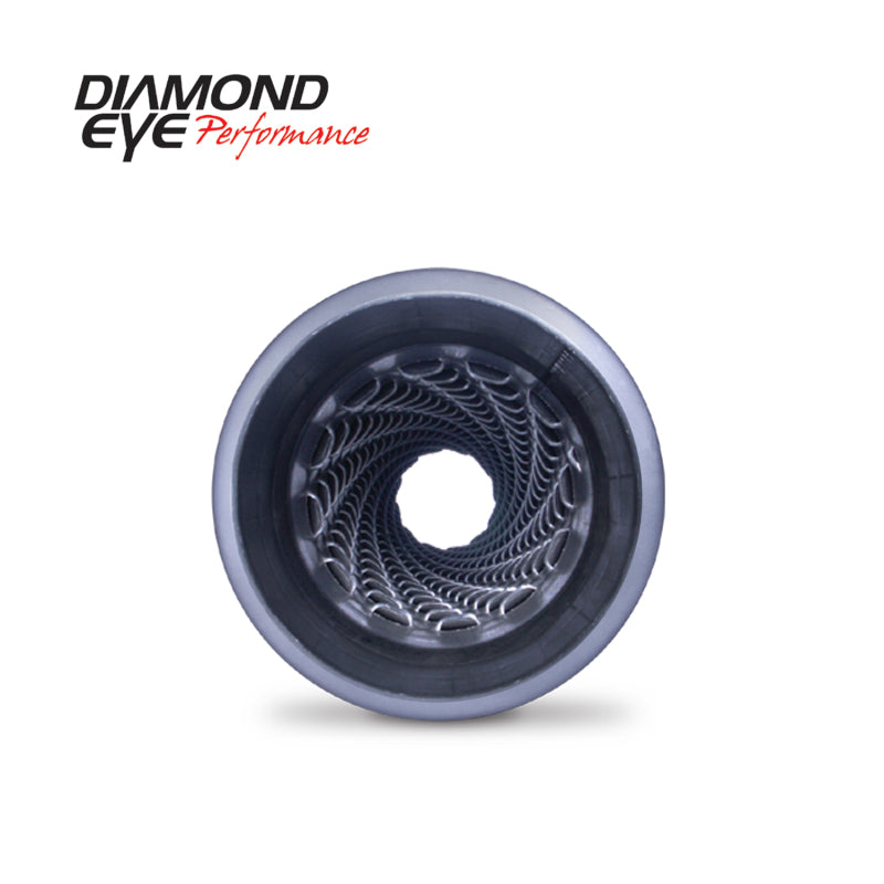 Diamond Eye Performance Diamond Eye RESONATOR 4in W/ ENDS (CLAMPED) AL