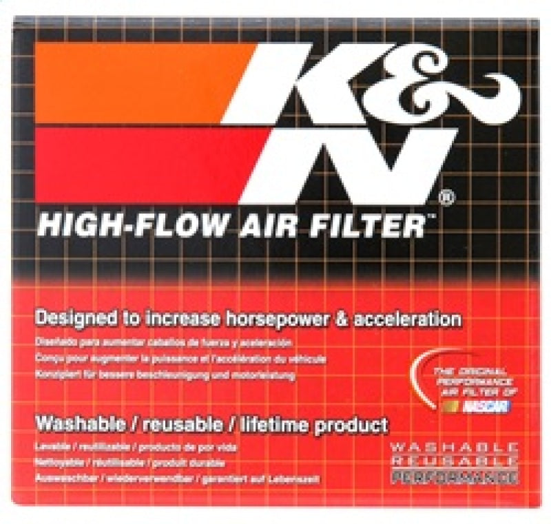 K&N Engineering K&N Universal Rubber Filter 1 1/2in FLG 3in OD 4in Height