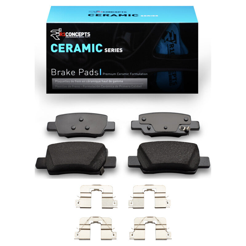 R1 Concepts R1 21-25 Kia SELTOS (USA/Canada) Rear Ceramic Pads & Hardware Kit