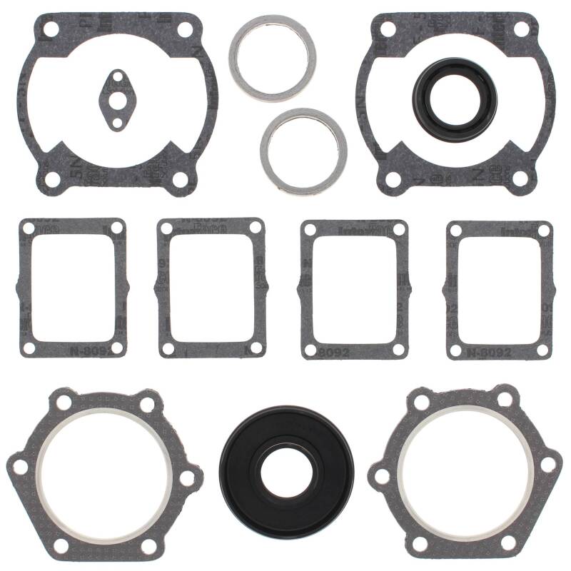 Vertex Pistons Vertex Gaskets 85-91 Yamaha Excell V XL540 Complete Gasket Kit w/ Oil Seals