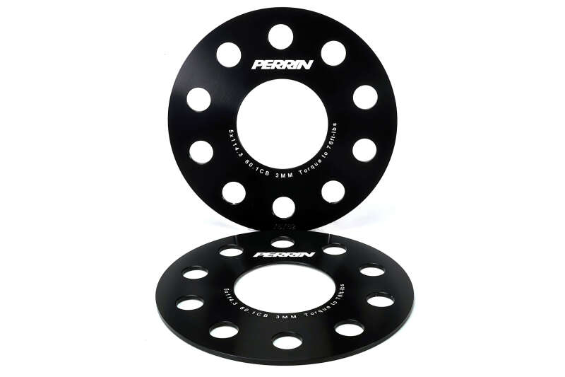 Perrin Performance PERRIN 23-26 Toyota GR Corolla 60.1mm CB / 5x114.3 BP Wheel Spacers - 3mm