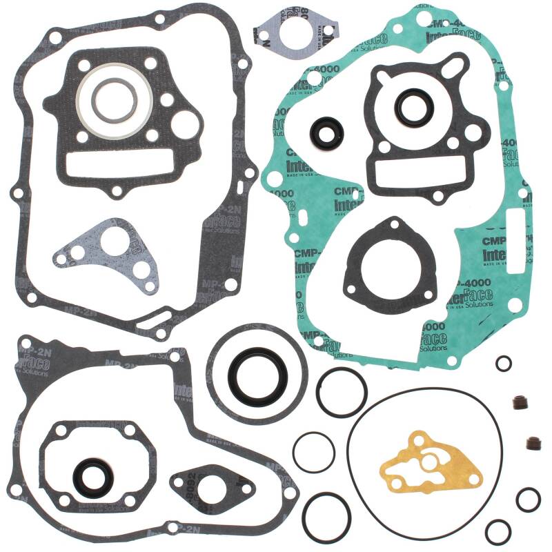 Vertex Pistons Vertex Gaskets 06-16 Honda TRX90 Complete Gasket Kit w/ Oil Seals