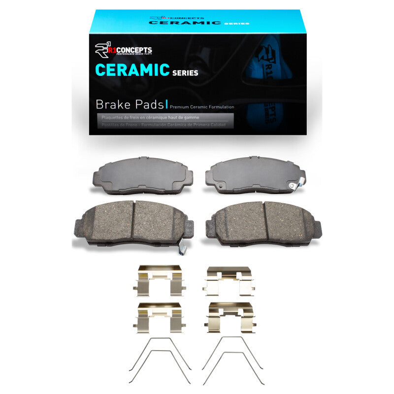 R1 Concepts R1 1999-2014 Acura TL Front R1 Ceramic Pads & Hardware Kit