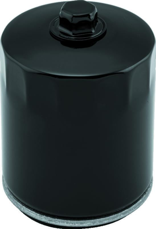 TwinPower Twin Power M8 Black Oil Filter With Nut Replaces H-D 62700296
