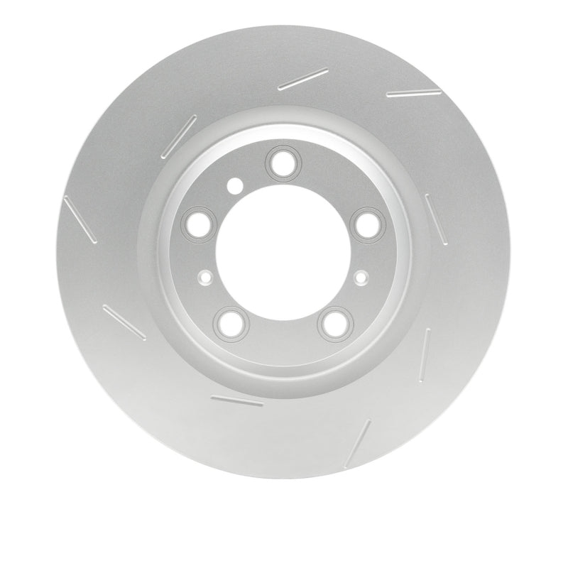 DFC 10-16 Porsche Panamera Left Rear Slotted Hi-Carbon Alloy Geomet Coated Rotor