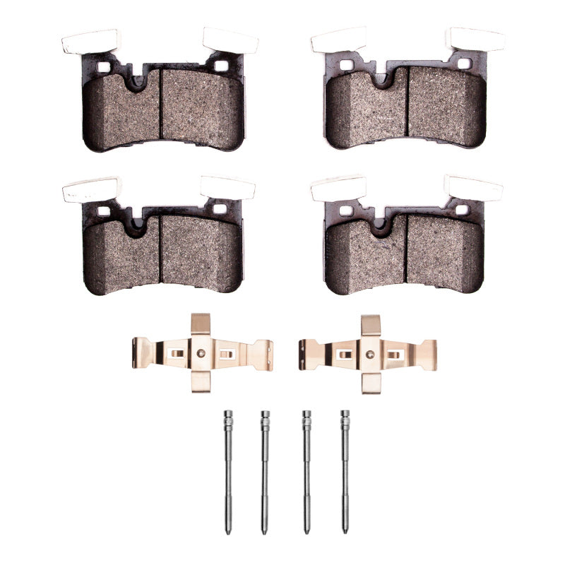 R1 Concepts R1 11-13 Mercedes-Benz C63 AMG Rear Semi Met Pads & Hardware Kit