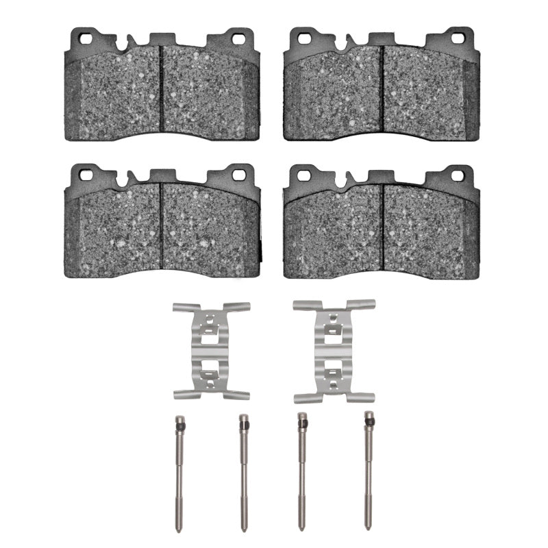 R1 Concepts R1 10-16 Mercedes-Benz SLS AMG Rear Semi Met Pads & Hardware Kit