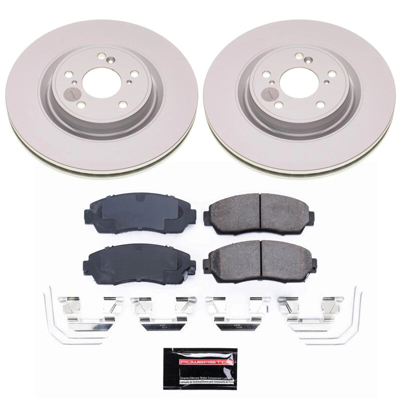 PowerStop Power Stop 20-22 Honda CR-V Front Z17 Coated Brake Kit