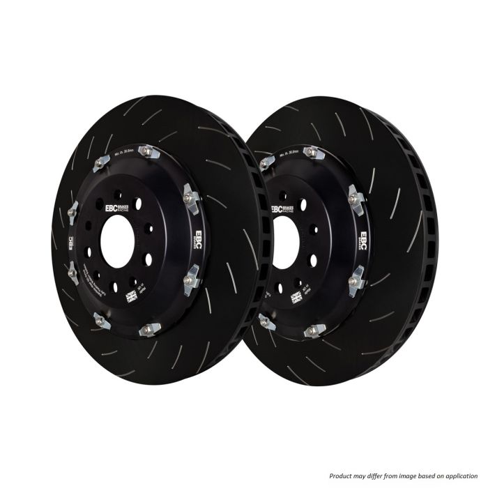 EBC SG2F026 SG2F 2Piece Slotted Brake Discs Rear