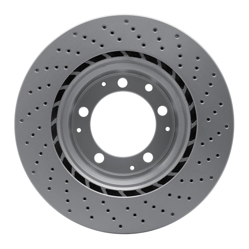 DFC 78-89 Porsche 911/930 Left Rear Drilled GeoSPEC Coated Rotor